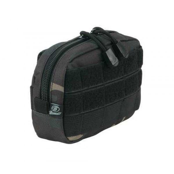 Сумка-подсумок Brandit Molle Pouch Compact 110х155х40 мм Black Camouflage (8048-4) - фото 1