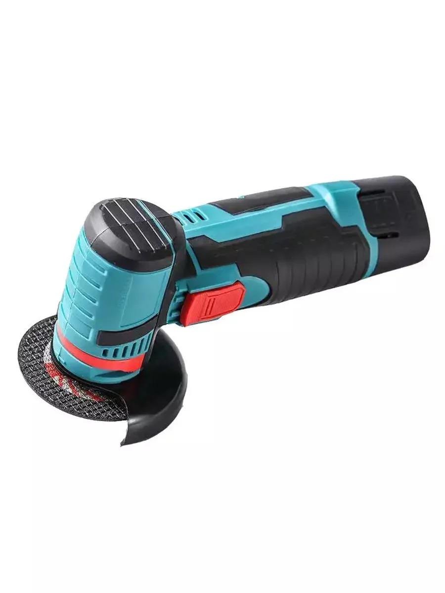 Болгарка аккумуляторная угловая 500W аккумуляторы и диски в комплекте (09029) - фото 3