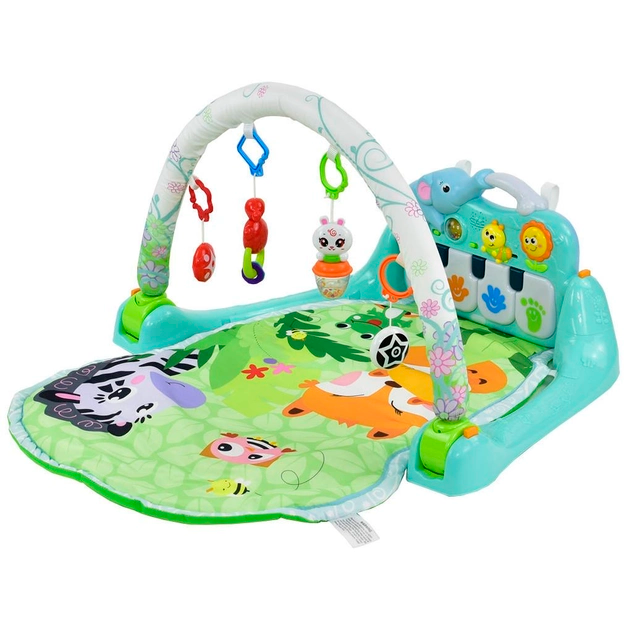 Коврик для младенца Bambi дуга с подсветкой 90х63 см Зеленый (63-75-1102)