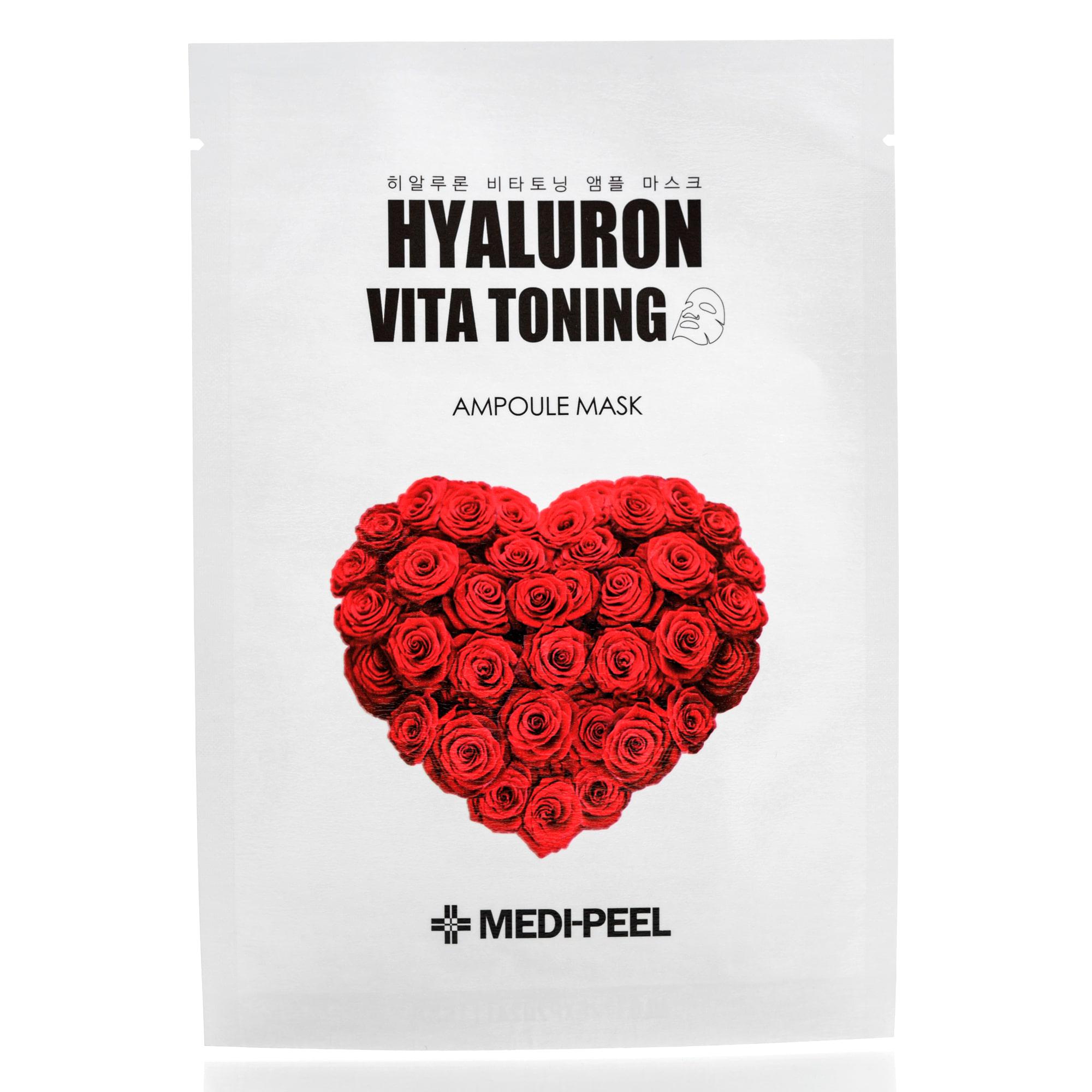 Маска осветляющая выравнивающая тон MEDI-PEEL Hyaluron Vita Toning Mask (50 мл)