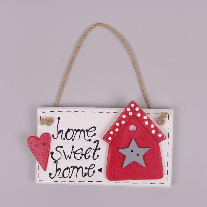 Табличка деревянная Flora "Home sweet Home" (29411) Табличка деревянная Flora "Home sweet Home" (29411)