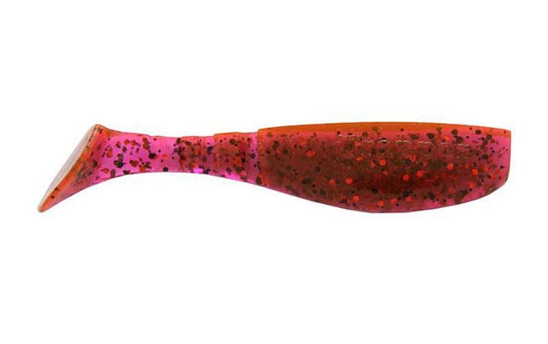 Силіконовий віброхвіст Fox Trapper №013 6 см Лох/Сирень/Червона блискітка (7403)