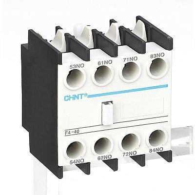 Контакт додатковий CHINT F4-40 4NO (257026)