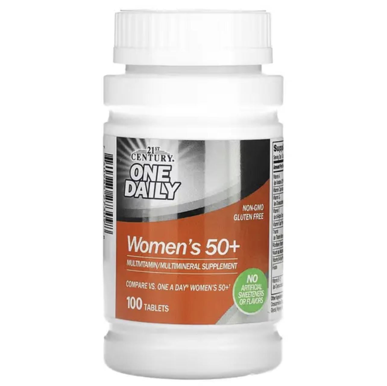 Витамины 21st Century One Daily Women's 50+ Multivitamin Multimineral 100 таблеток