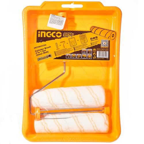 Набір INGCO Super Select валик 230 мм з ванночкою 4 пр. (000199277) Набір INGCO Super Select валик 230 мм з ванночкою 4 пр. (000199277)