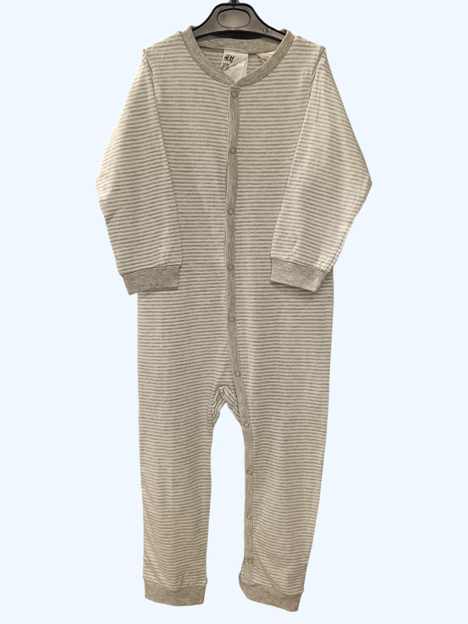 Чоловічок дитячий для новонароджених хлопчиків H&M 92 см Сірий (0308A)