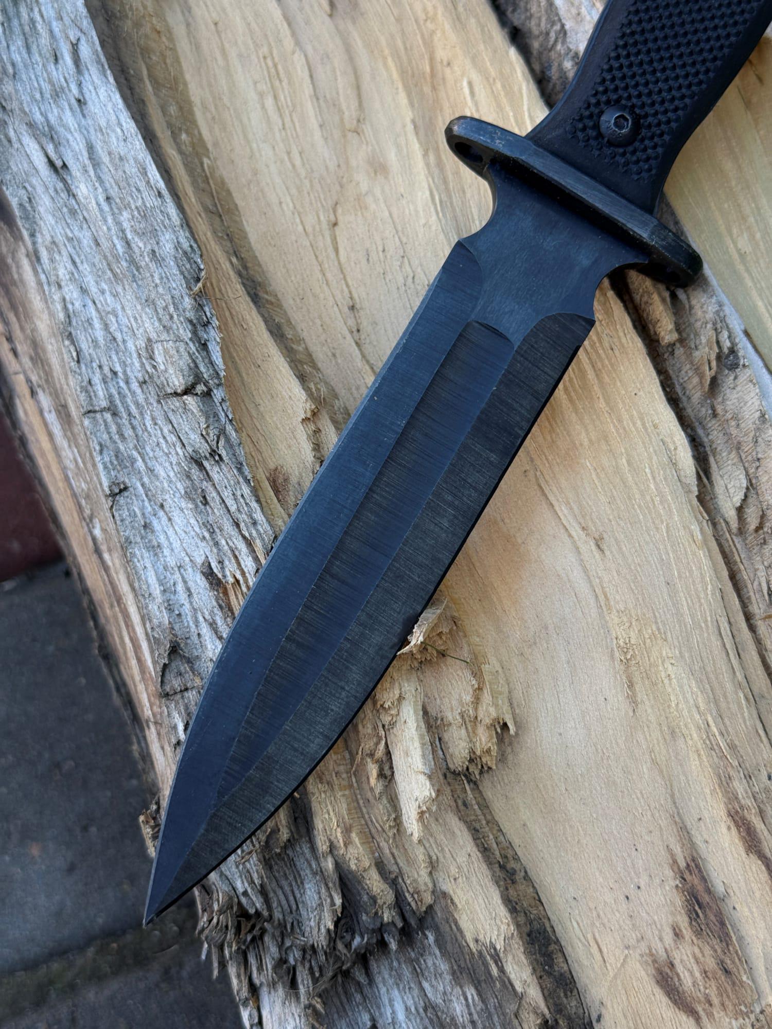 Нож туристический Gorillas BBQ Бокер сталь 60С2А (KN210) - фото 8 Нож туристический Gorillas BBQ Бокер сталь 60С2А (KN210) - фото 8