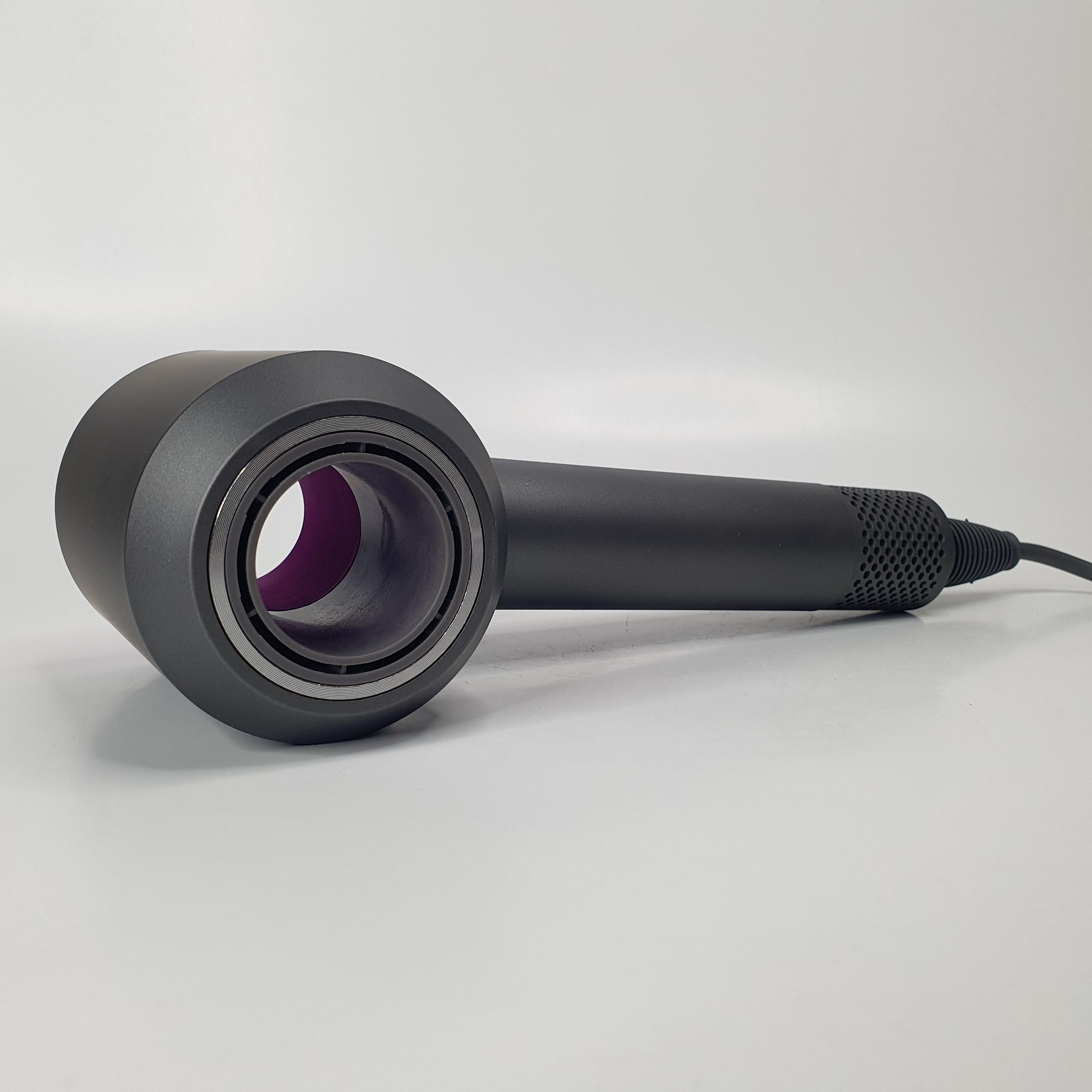 Фен для волосся професійний Super Hair Dryer 5в1 1600 Вт з насадками та дифузором Purple (DJ1-345) - фото 6