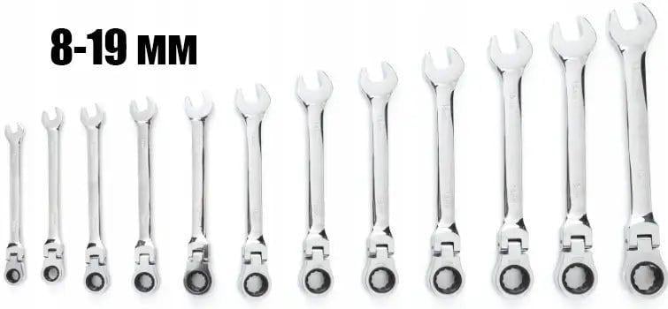 Набір ключів комбінованих TAGRED TA1203 12 шт. (2661258602) - фото 4