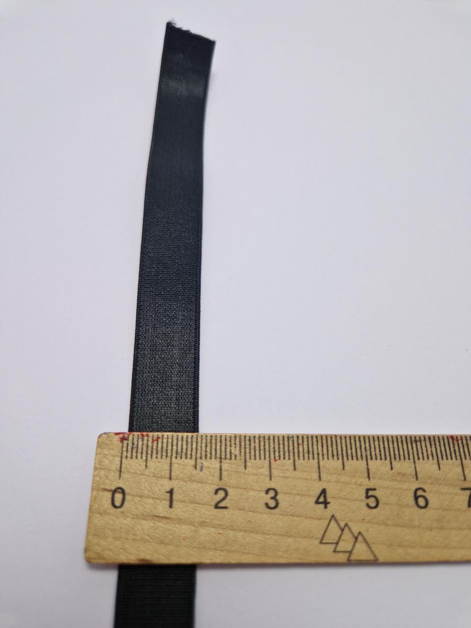 Резинка для бретель 1,5 см Чорний (1858023302) - фото 2 Резинка для бретель 1,5 см Чорний (1858023302) - фото 2