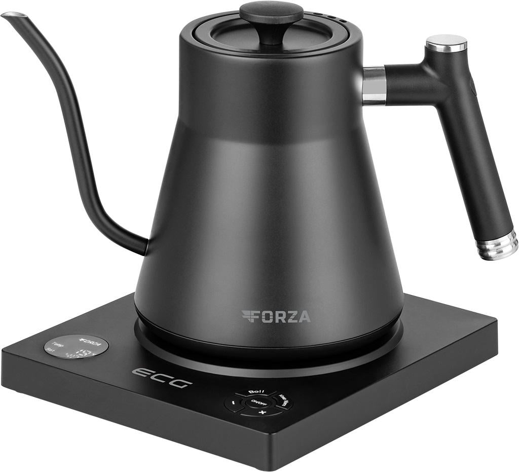 Чайник електричний ECG Forza 8000 Pour over 1 л 1200 Вт Nero (12312231)