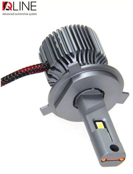 Автолампи Qline Ultra LED +200% 55W H4 H/L 6000K 2 шт. - фото 3 Автолампи Qline Ultra LED +200% 55W H4 H/L 6000K 2 шт. - фото 3