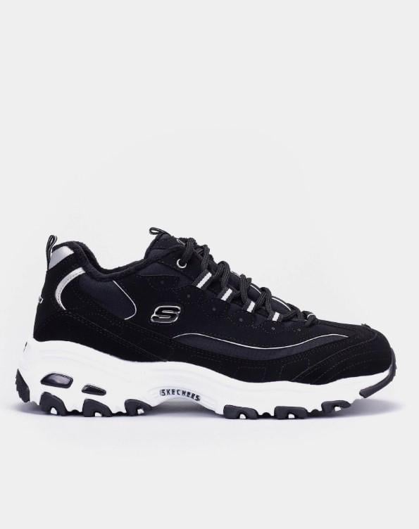 Кроссовки женские Skechers 66666125 BLK р. 36 Черный (36583611)