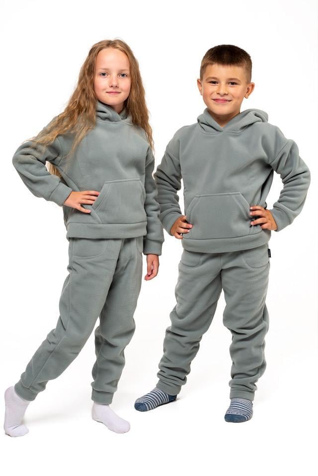 Костюм детский флисовый ThermoX Secret Fog Kids 134 см Серый - фото 6