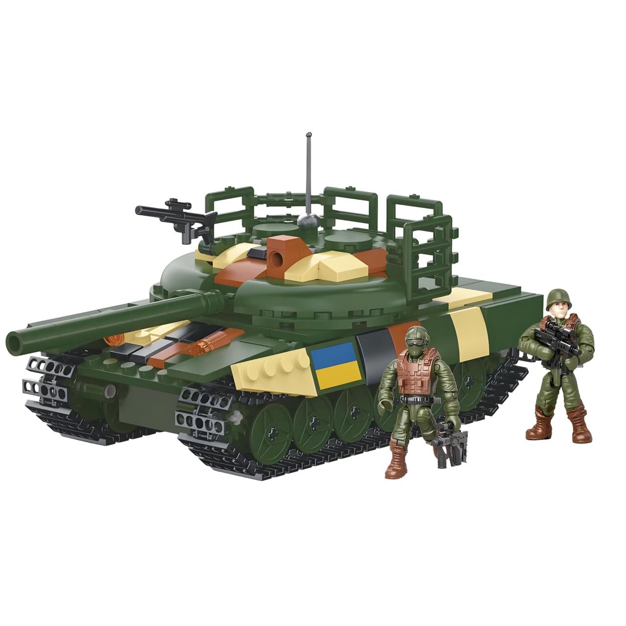 Конструктор Limo Toy Танк Т-72АМТ ВСУ 471 дет. (KB1130)