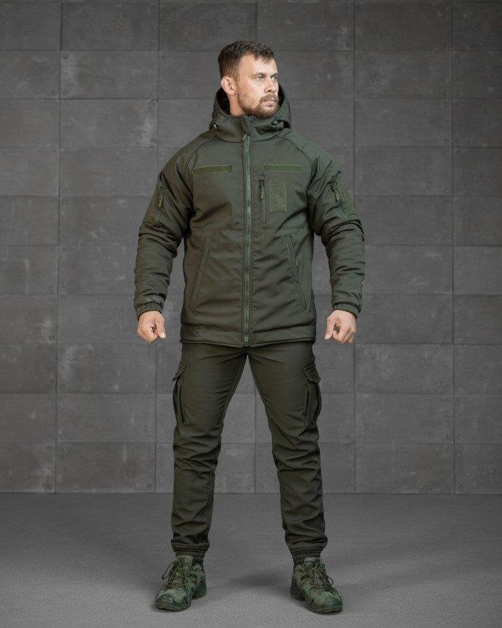 Тактический костюм мужской зимний XL Олива (PK64404)