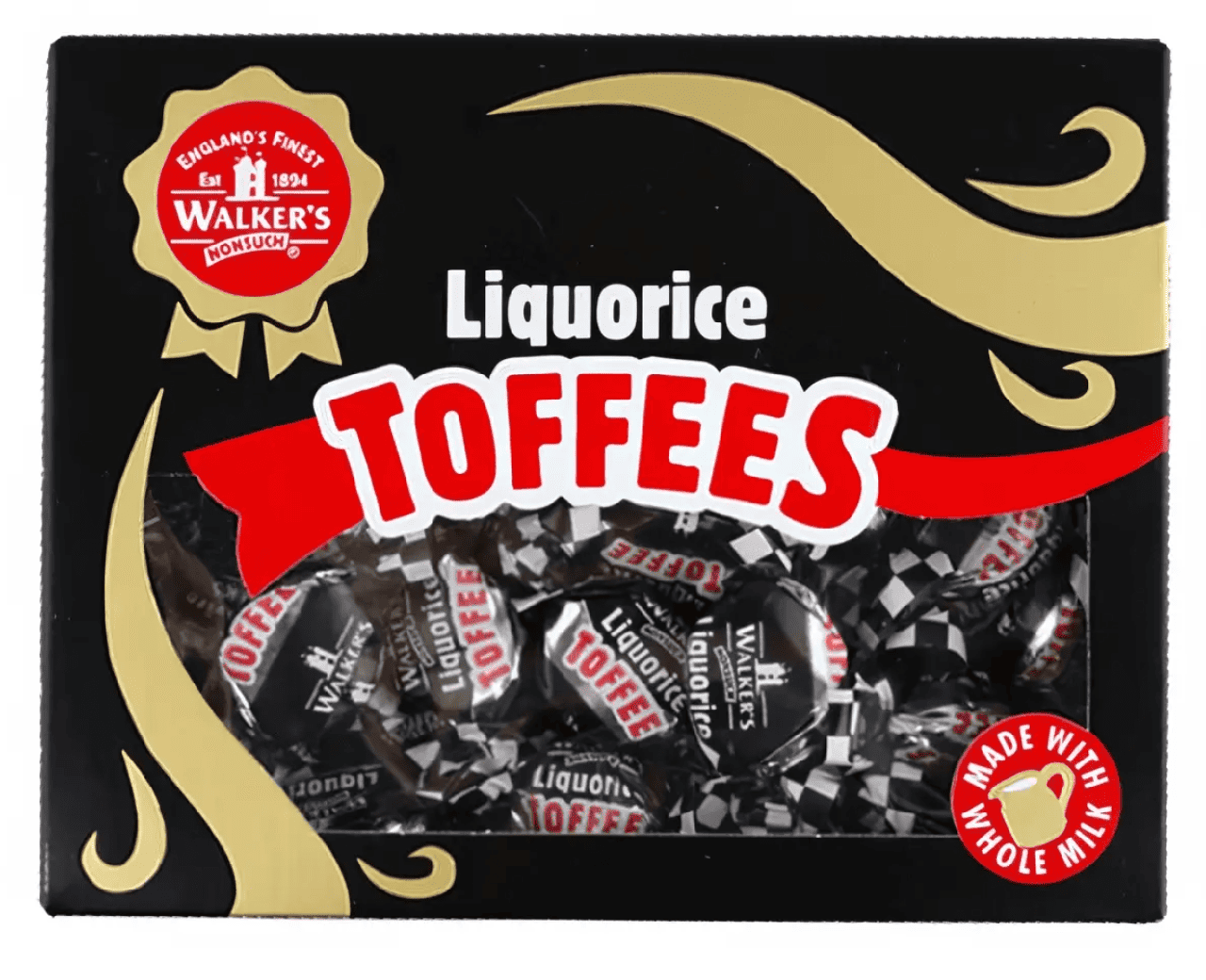 Цукерки-іриски Walker's Nonsuch Liquorice Toffees Gift Box 350 г (2824091714)