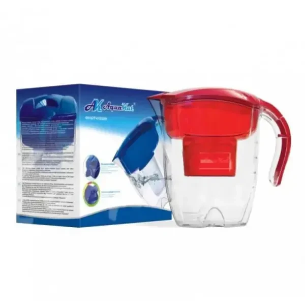 Фильтр-кувшин Aquakut Дельта 3,7 л Красный (104-493)