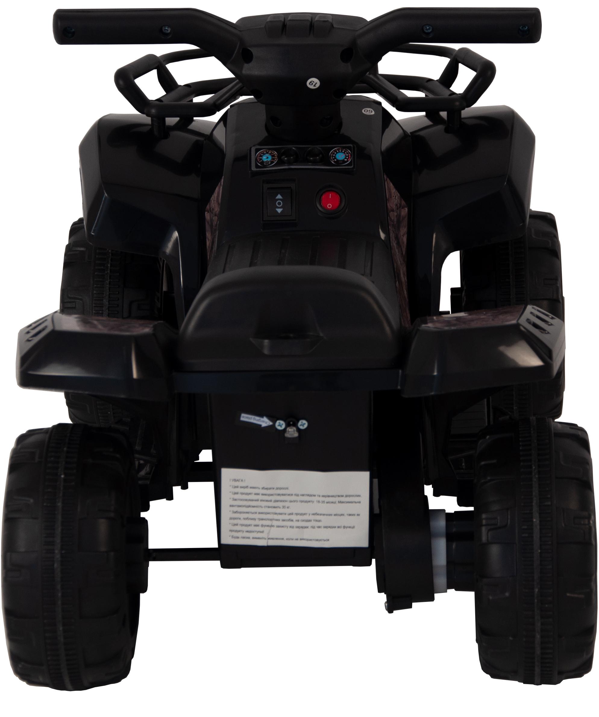 Электроквадроцикл детский SPOKO Mly-518 Черный (4442) - фото 6