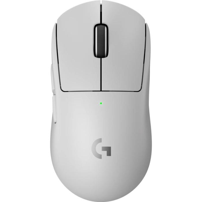 Компьютерная мышка беспроводная игровая Logitech G Pro X Superlight 2 LIGHTSPEED HERO 2 32000 DPI 60 г Белый (657897)