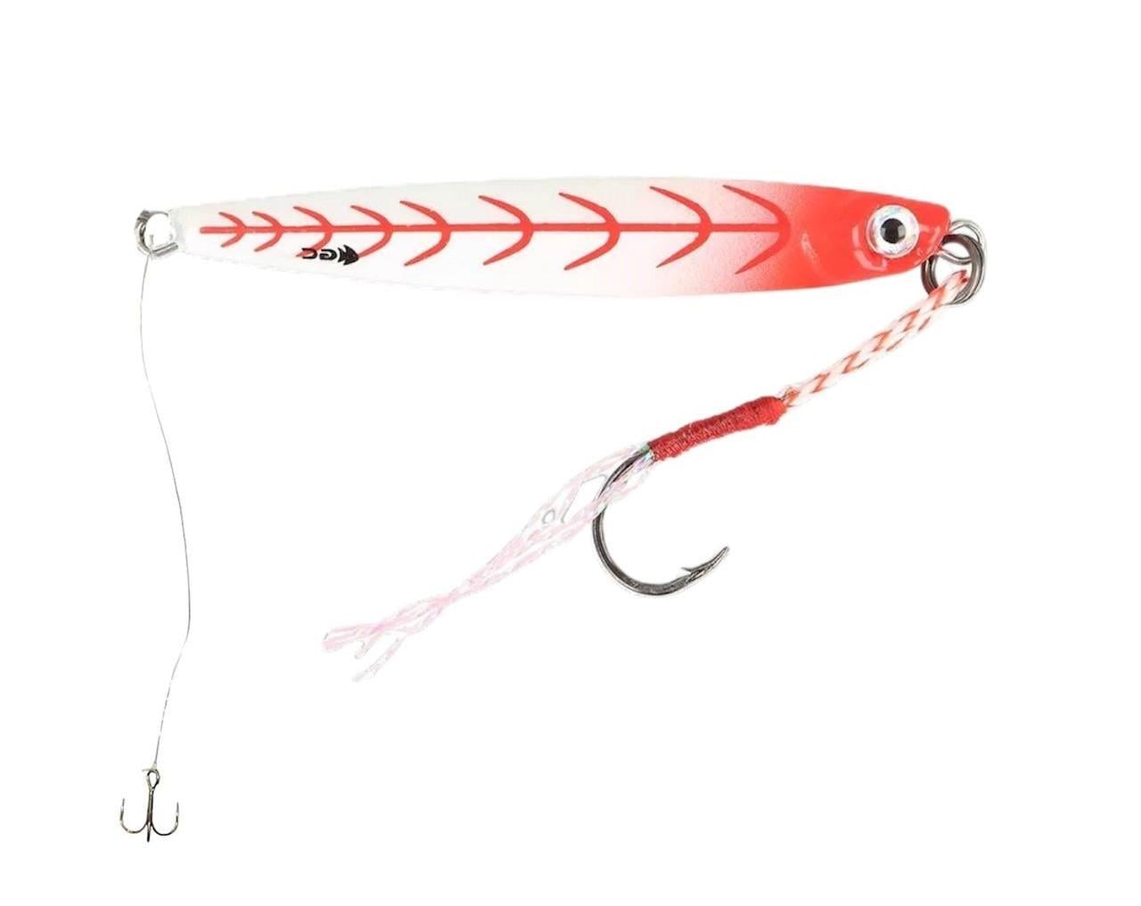 Пількер Golden Catch Dasher 209 Glow з повідцем та трійником для лову саргану/ставриди/луфаря/жереха/судака 7 г (125647856)