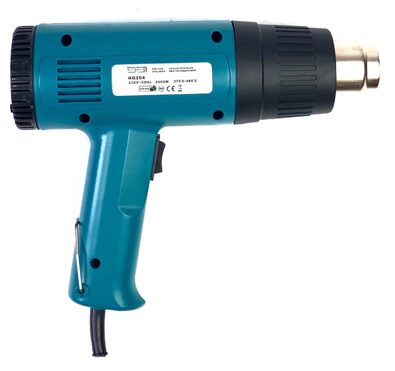 Фен будівельний Euro Craft 2400W (HG204) - фото 2 Фен будівельний Euro Craft 2400W (HG204) - фото 2