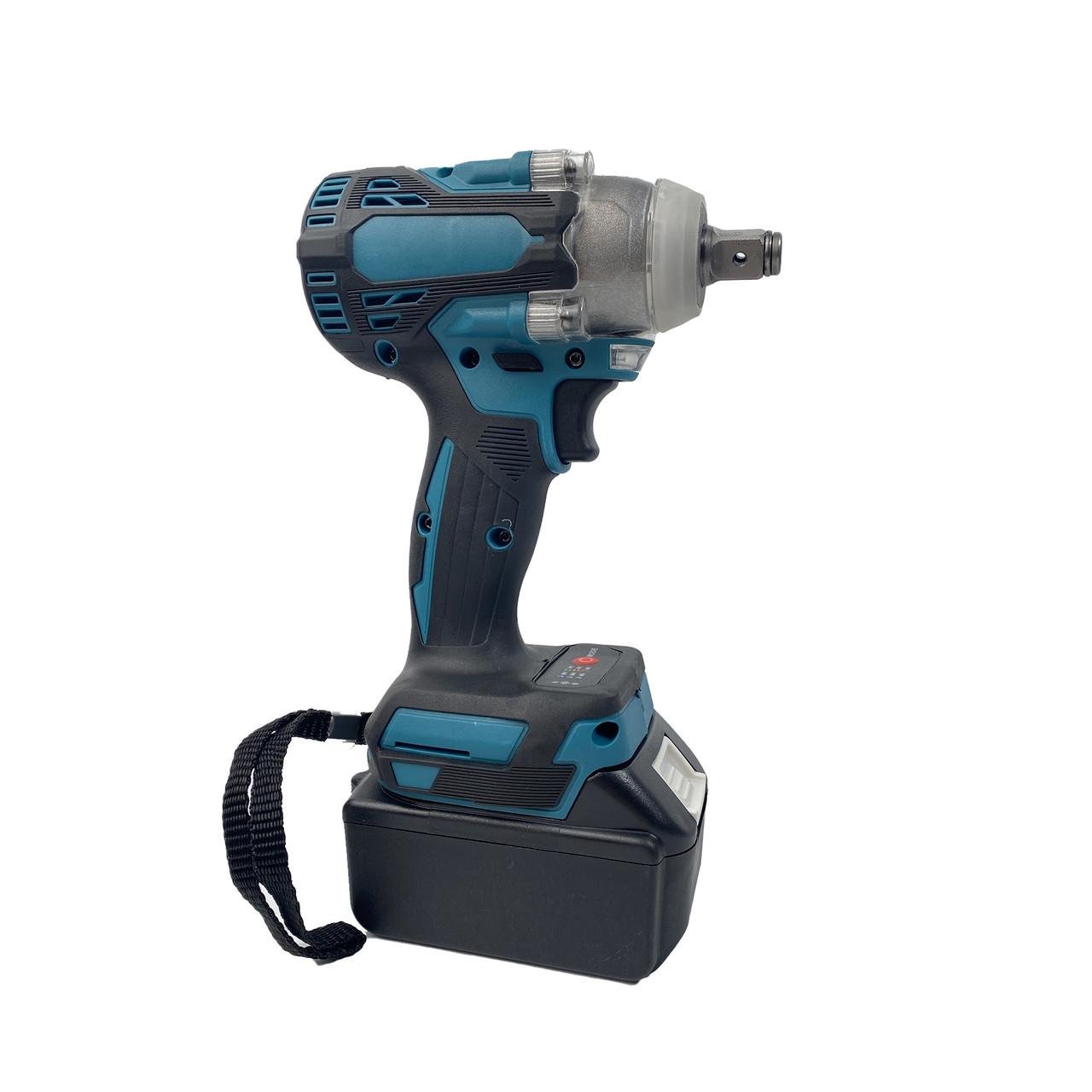 Аккумуляторный гайковерт с трещеткой набором головок и насадок (DTW301) - фото 5