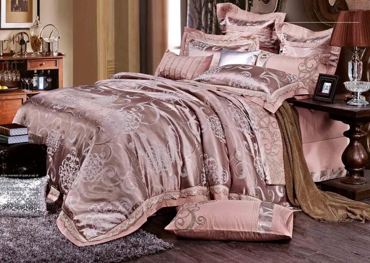 Постельное белье Viluta Tiare сатин жаккард 2431 евро (21006)