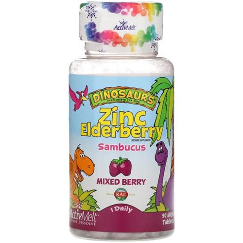 Микроэлемент цинк KAL Zinc Elderberry sambucus 90 таблеток (000013913)