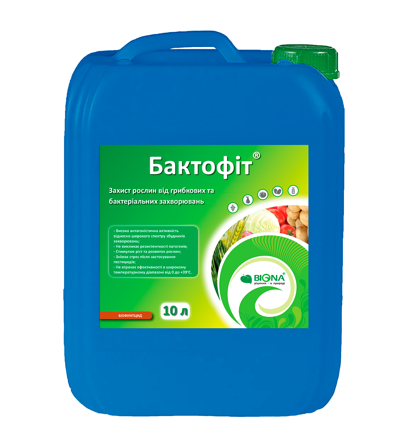 Засіб для захисту рослин від грибкових і бактеріальних хвороб Biona Бактофіт (11616824)
