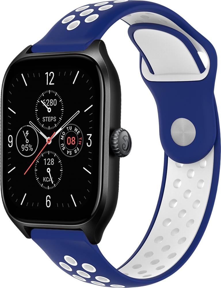Ремешок Sport для Amazfit GTS 4/mini Blue/White (29454-62)