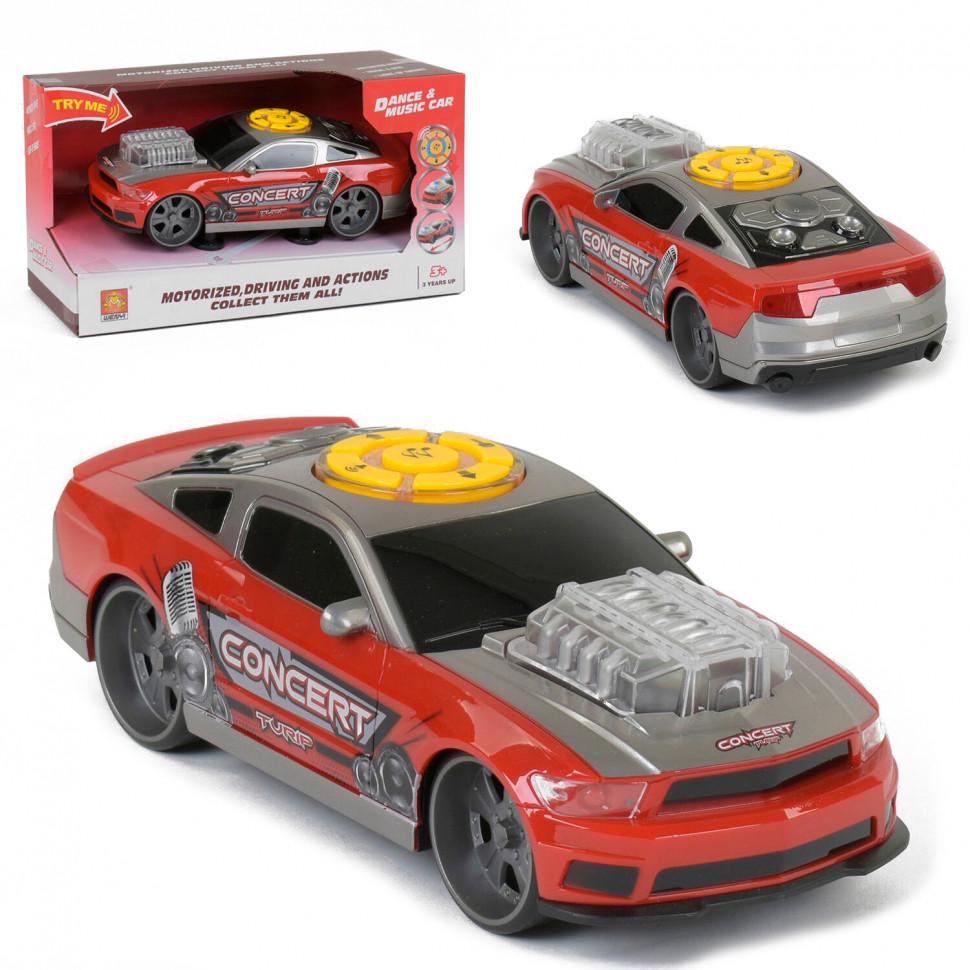 Іграшкова спортивнаМашина wy100 на батарейках червона (RLT16829s19513)