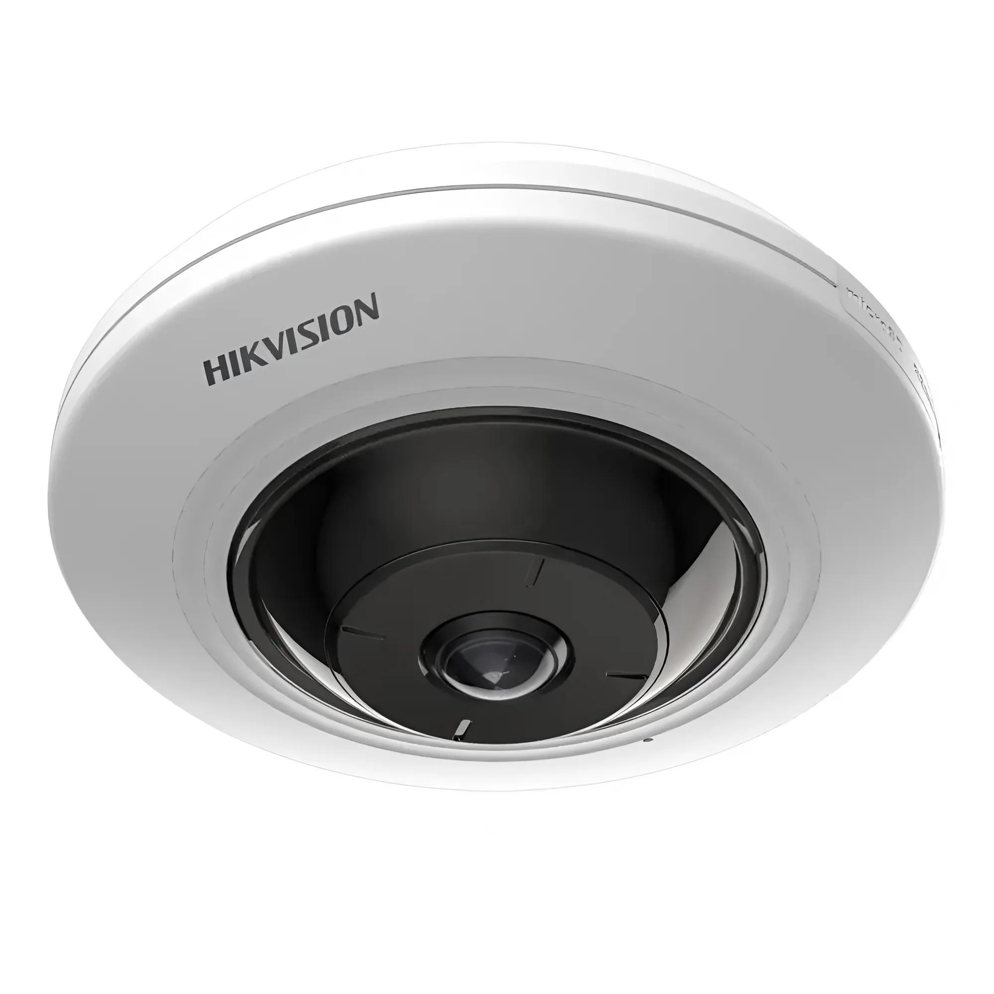 Камера видеонаблюдения с микрофоном Hikvision DS-2CD2955G0-ISU 1,05 мм 5 Мп Fisheye Белый (99-00022747) - фото 2
