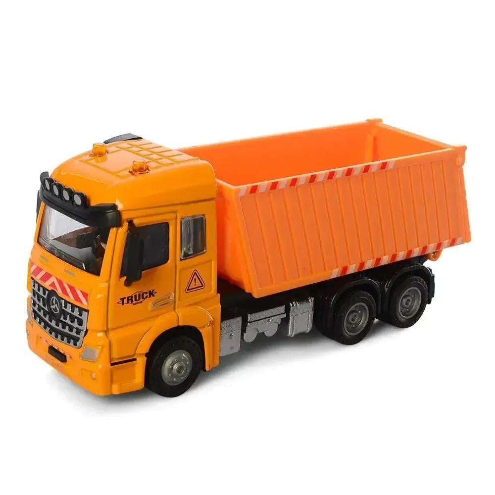 Игрушка Самосвал инерционный из металла 16 см Желтый (150-98-XG877-A62A)