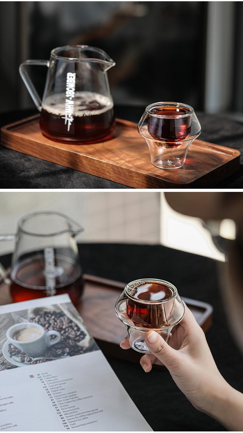 Стакан для эспрессо с двойным дном MHW-3BOMBER Nighten 60 мл (G5058) - фото 3