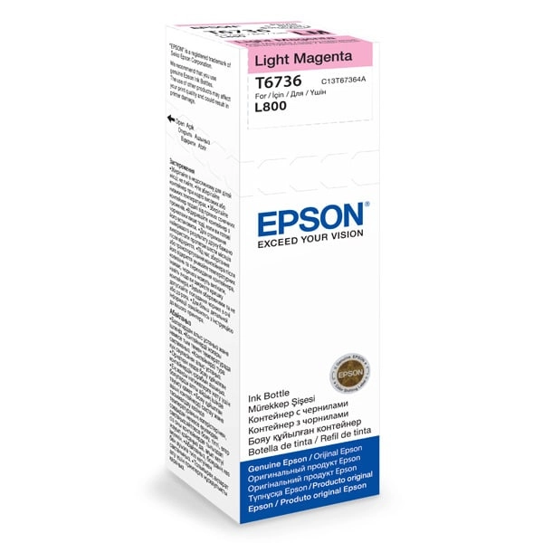 Чорнило Epson L800 Light Magenta 70 мл (567181)