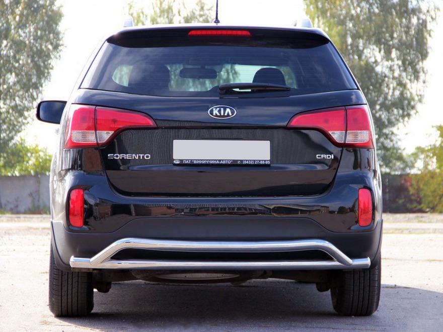 Задняя дуга AK007-2 CAN для Kia Sorento XM 2009-2014 гг. нержавеющая сталь Хром