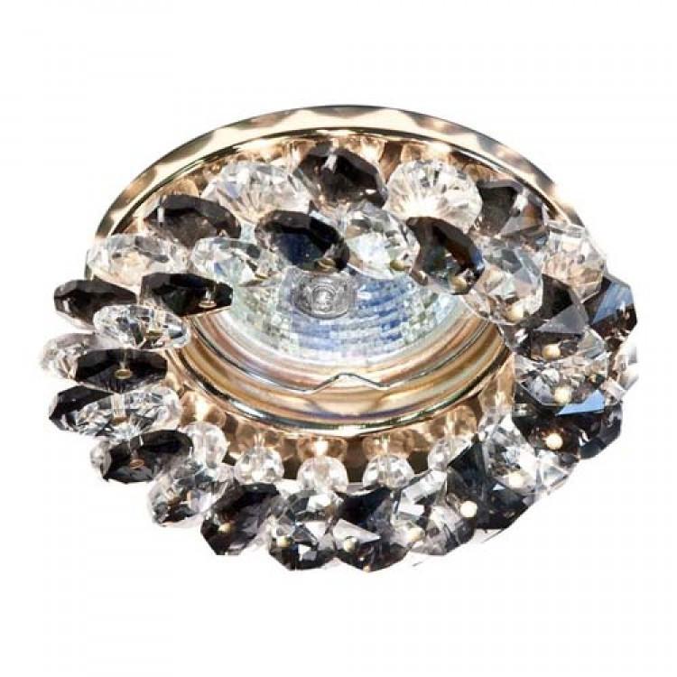 Світильник вбудовуваний Feron CD4141 Сірий золото