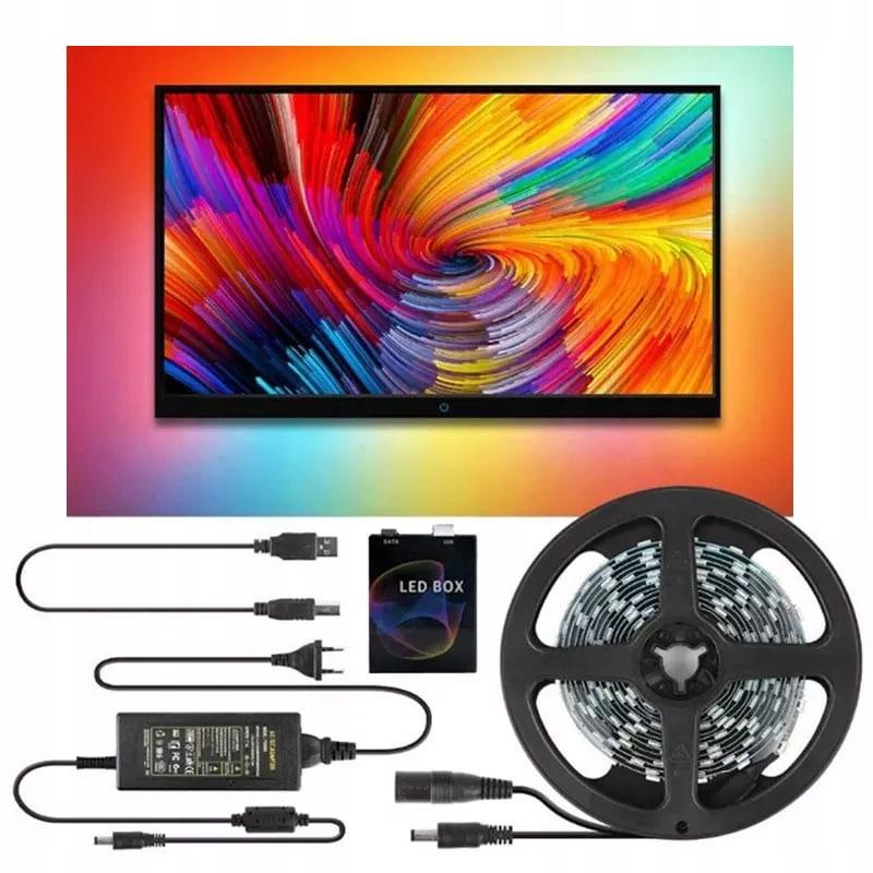 Підсвітка LED Ambilight Adalight Dream Ambibox Ambilight Prismatik для ПК і Android-TV 60 ламп/метр 35 м - фото 15 Підсвітка LED Ambilight Adalight Dream Ambibox Ambilight Prismatik для ПК і Android-TV 60 ламп/метр 35 м - фото 15