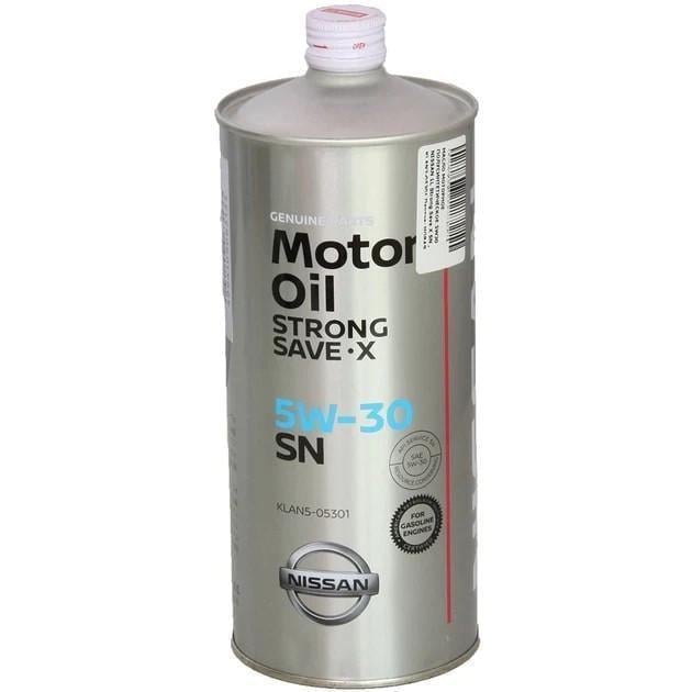 Моторное масло Nissan Strong Save X 5W-30 1 л (KLAN505301)