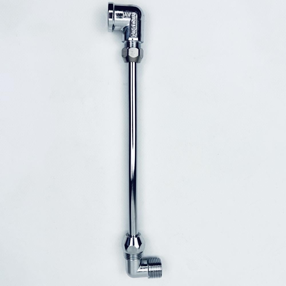 Підводка гнучка Flexy S-подібна мідна ВЗ 50 см 1/2" d 10 мм Хром (24768003) - фото 3 Підводка гнучка Flexy S-подібна мідна ВЗ 50 см 1/2" d 10 мм Хром (24768003) - фото 3