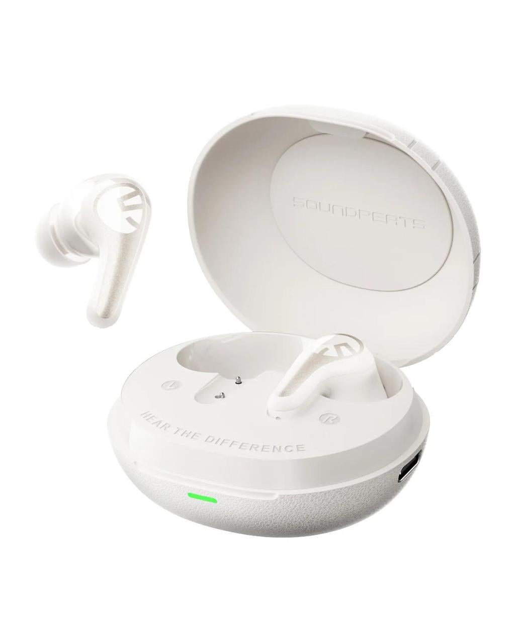 Навушники бездротові Soundpeats C30 TWS вкладиші Ai ANC LDAC HiRes Білий (3020621474)