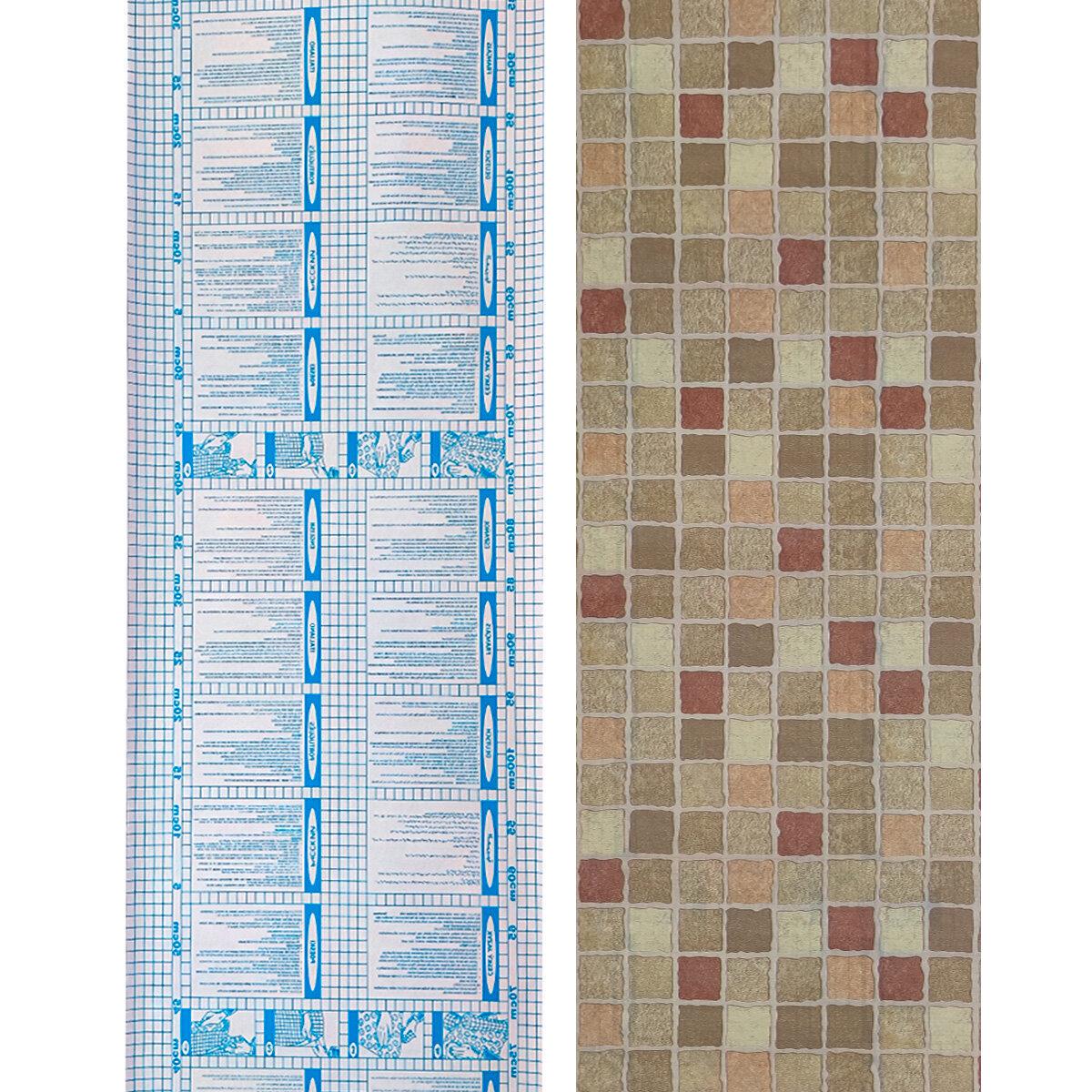 Плівка самоклеюча 0,45х10 м х0,07 мм Червона мозаїка SW-00000832 - фото 3 Плівка самоклеюча 0,45х10 м х0,07 мм Червона мозаїка SW-00000832 - фото 3