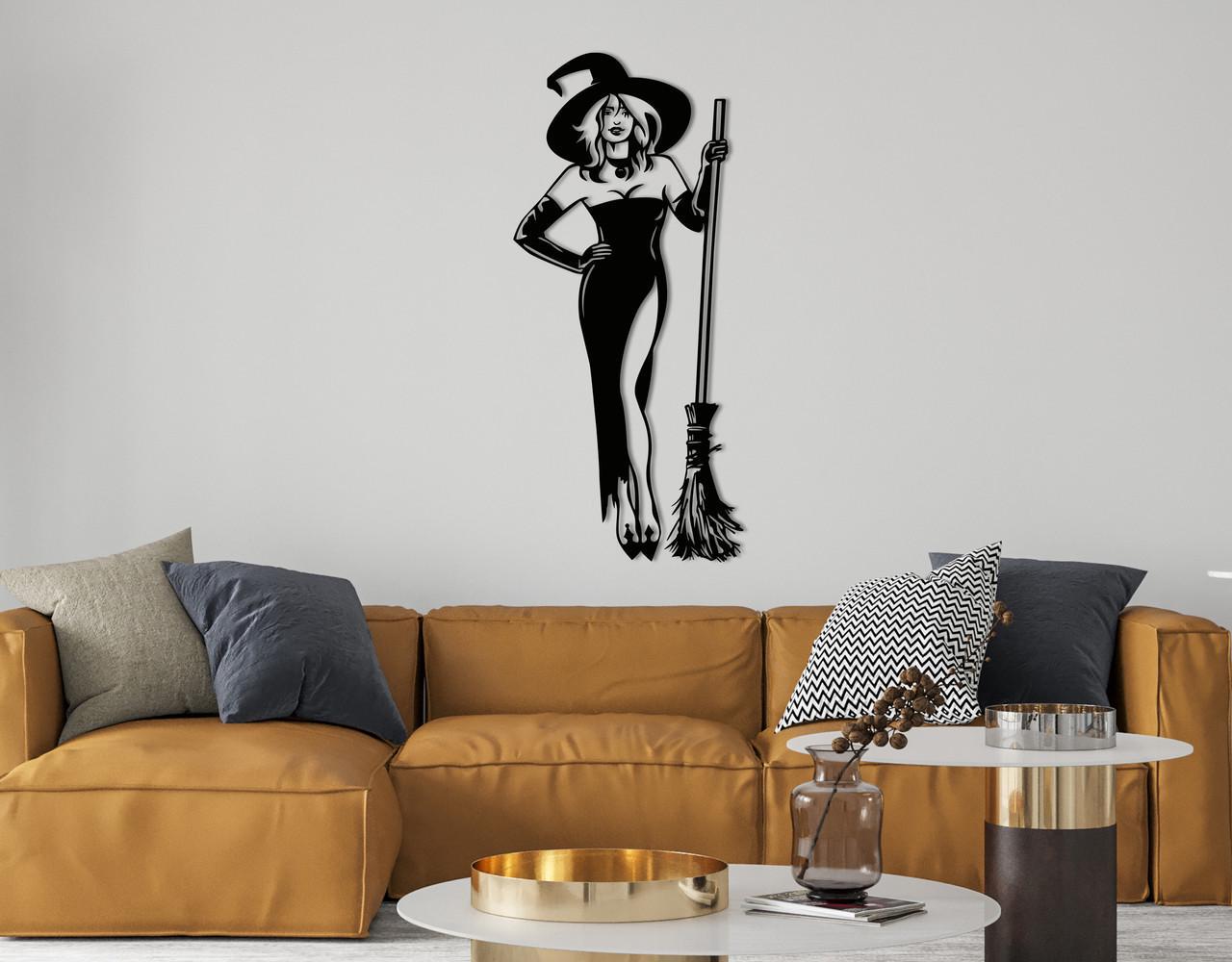 Декоративное панно на стену Upwood Decor Temptation of A Witch 90х40,5 см Black (1584747777)
