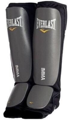 Защита ног Everlast MMA SPARRING SHIN GUARDS Уни L/XL Черный (854930-70-8) - фото 1