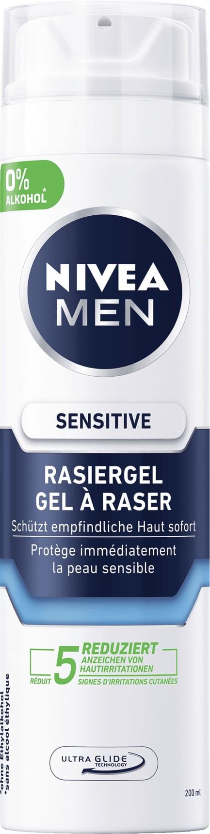 Гель для гоління Nivea Men Sensetive 200 мл - фото 1