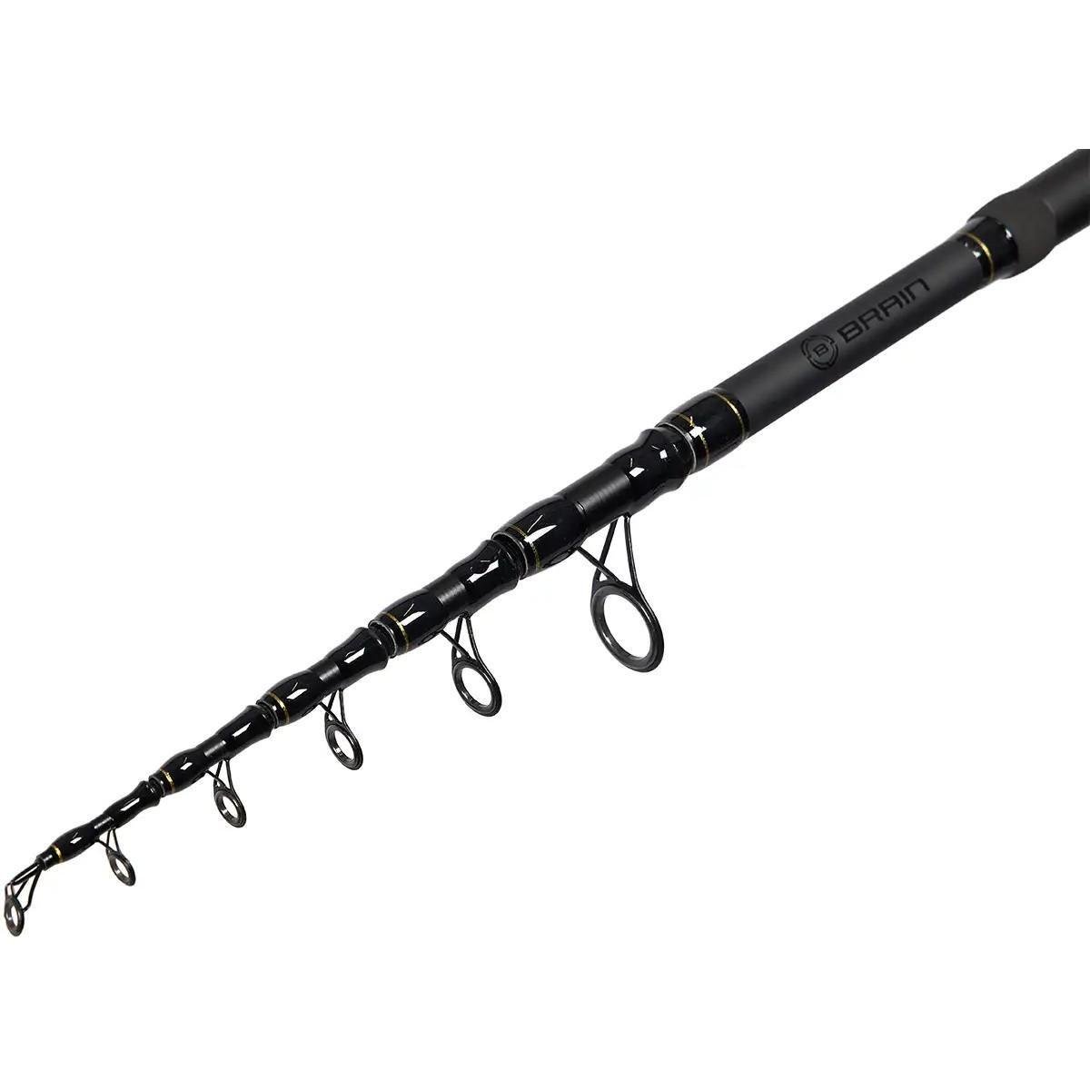 Удилище карповое Brain Apex Tele Carp Black 3,60 m 3,5lbs (1932313709) - фото 3