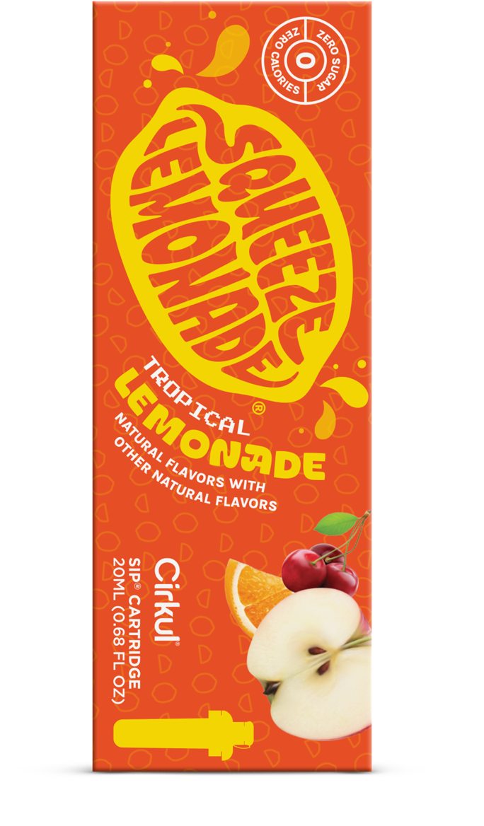 Картридж для Cirkul Tropical Lemonade Squeeze 20 мл (40367) - фото 2 Картридж для Cirkul Tropical Lemonade Squeeze 20 мл (40367) - фото 2