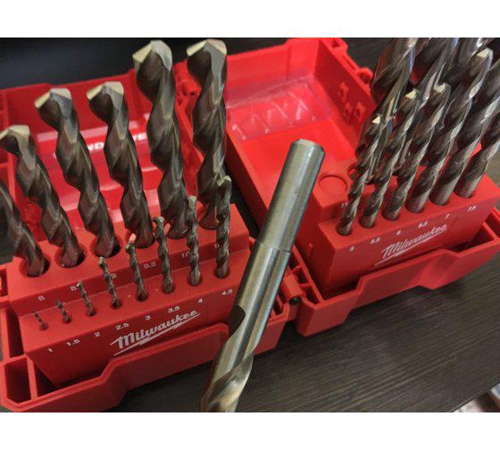 Набор сверл по металлу Milwaukee HSS-G THUNDERWEB 25 шт. (4932352376) - фото 5 Набор сверл по металлу Milwaukee HSS-G THUNDERWEB 25 шт. (4932352376) - фото 5