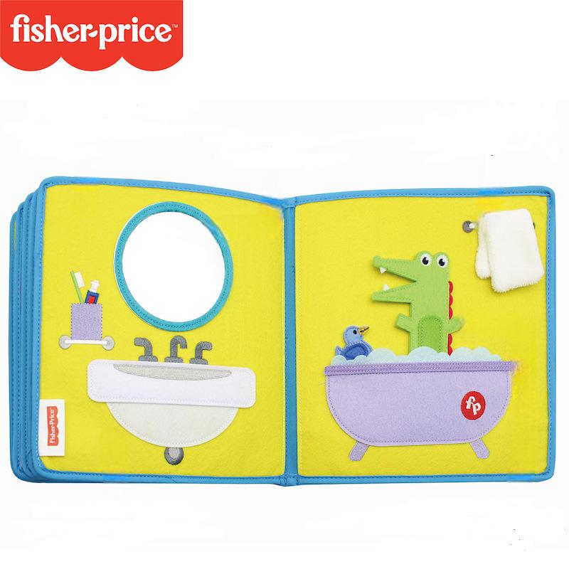 Розвиваюча книжка з фетра Улюблена книга Fisher Price - фото 3